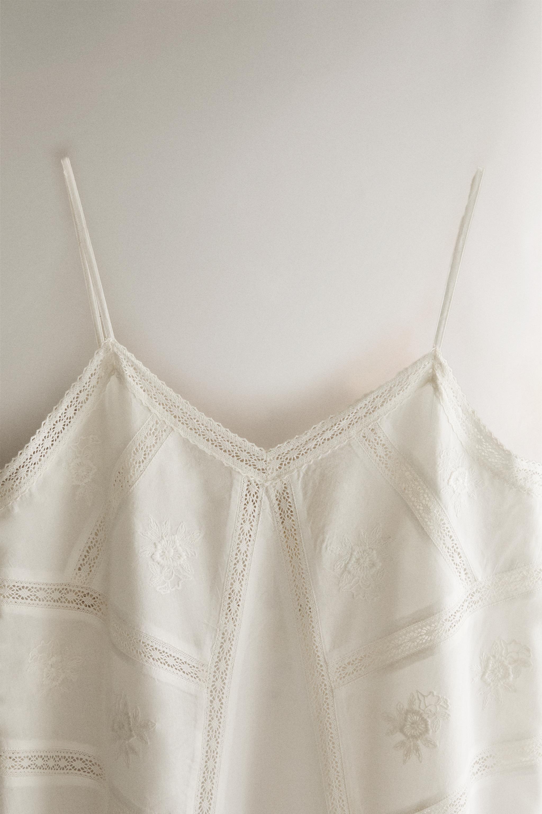 CHEMISE DE NUIT BRODERIES